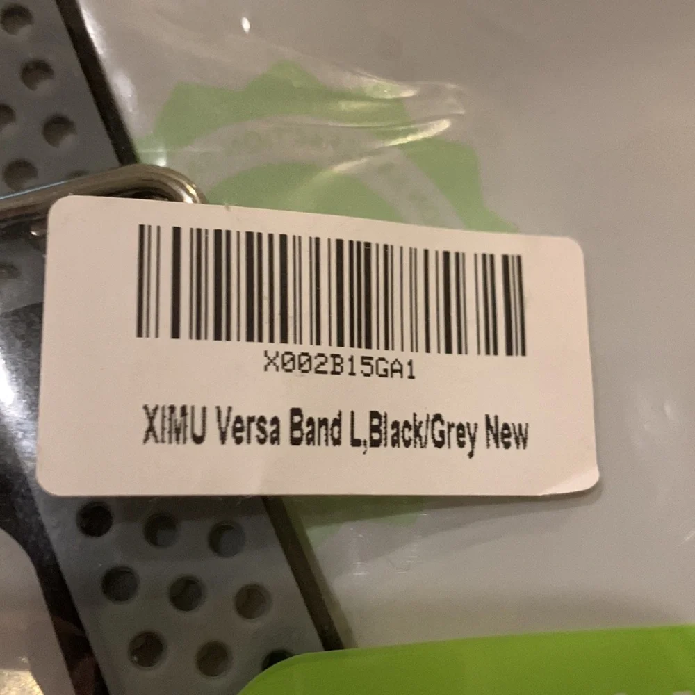 Fitbit Versa Band (Black/Gray) 💖